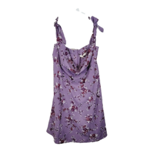 WAYF floral mini dress